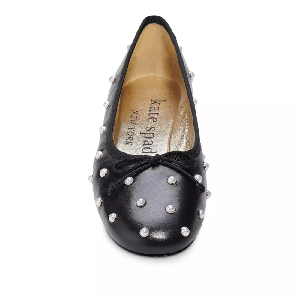 Kate Spade Honey Studded Flats